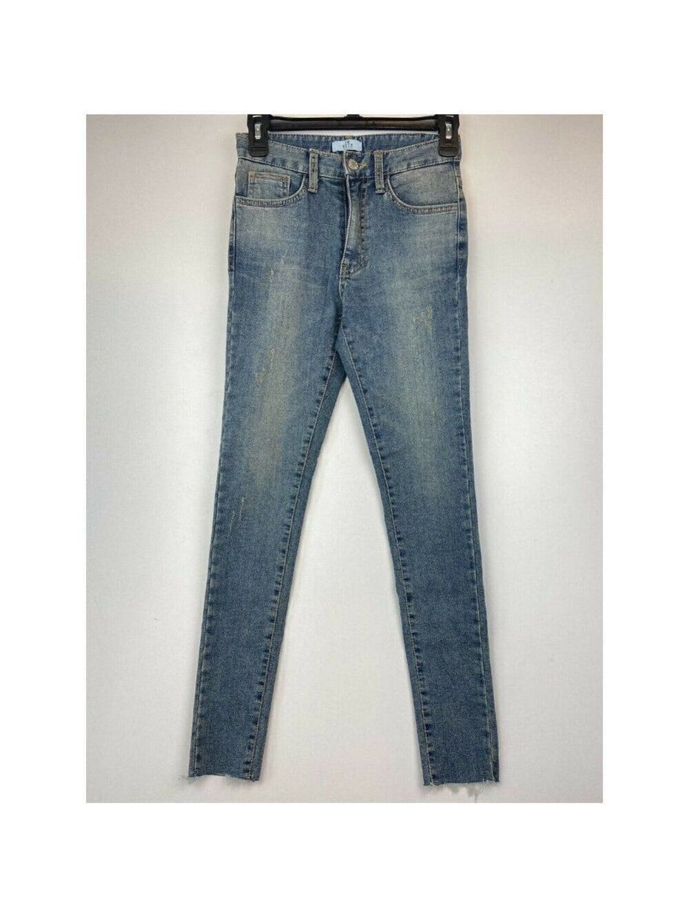 IMVELY Women's Korean Fashion Blue Jeans Size 25